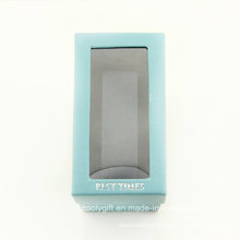 Watch Paper Gift Packing Box with Clear Window and Stamping Logo